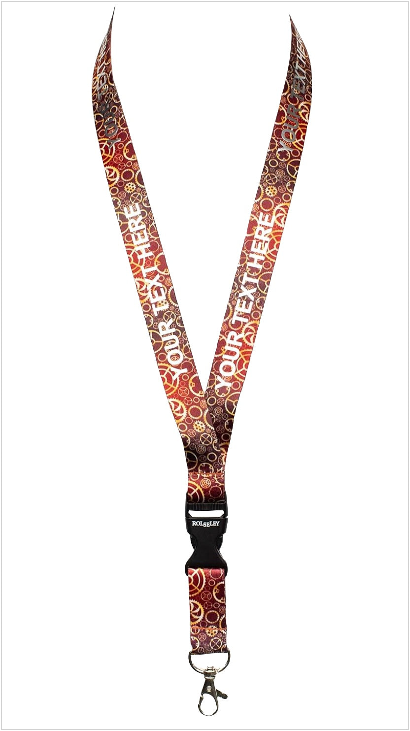 Krumpliaračių raštų kaklajuostė su Jūsų tekstu baltame fone