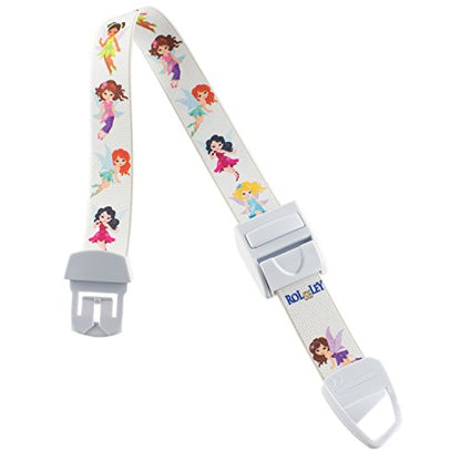 MEDICININIS TURNIKETAS su baltu fėjų raštų dirželiu ir balta sagtele. 